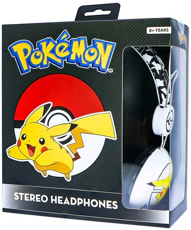 Pokémon Pikachu Tween Dome stereo fejhallgató