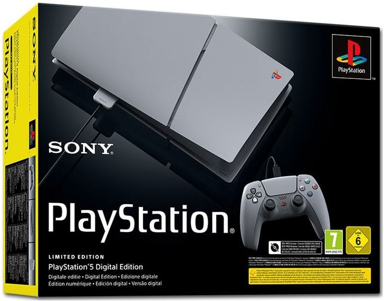 Sony PlayStation 5 (PS5) Digital Edition – 30th Anniversary Limited Edition Bundle