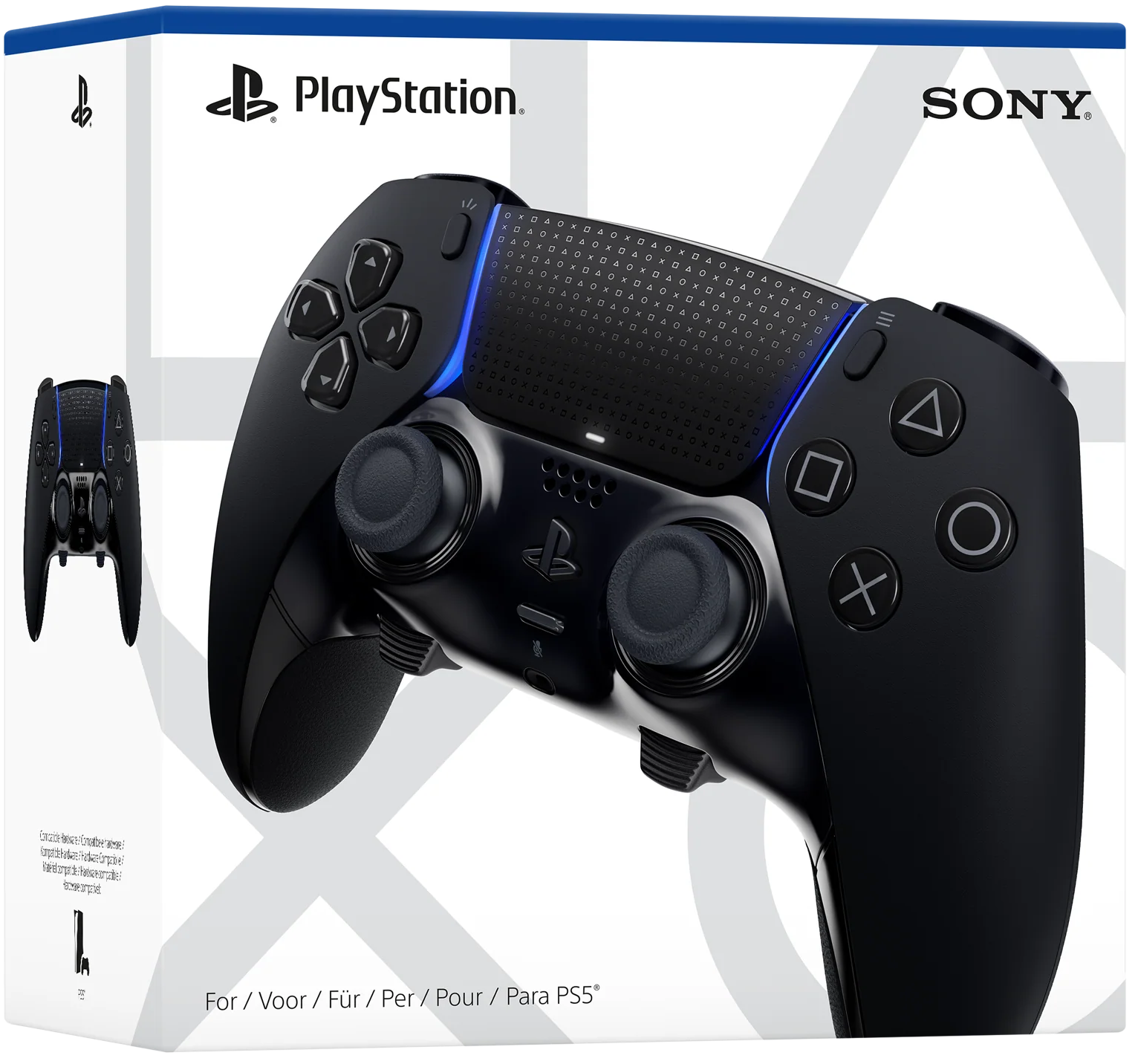 Sony PlayStation 5 DualSense Edge Wireless Controller Midnight Black