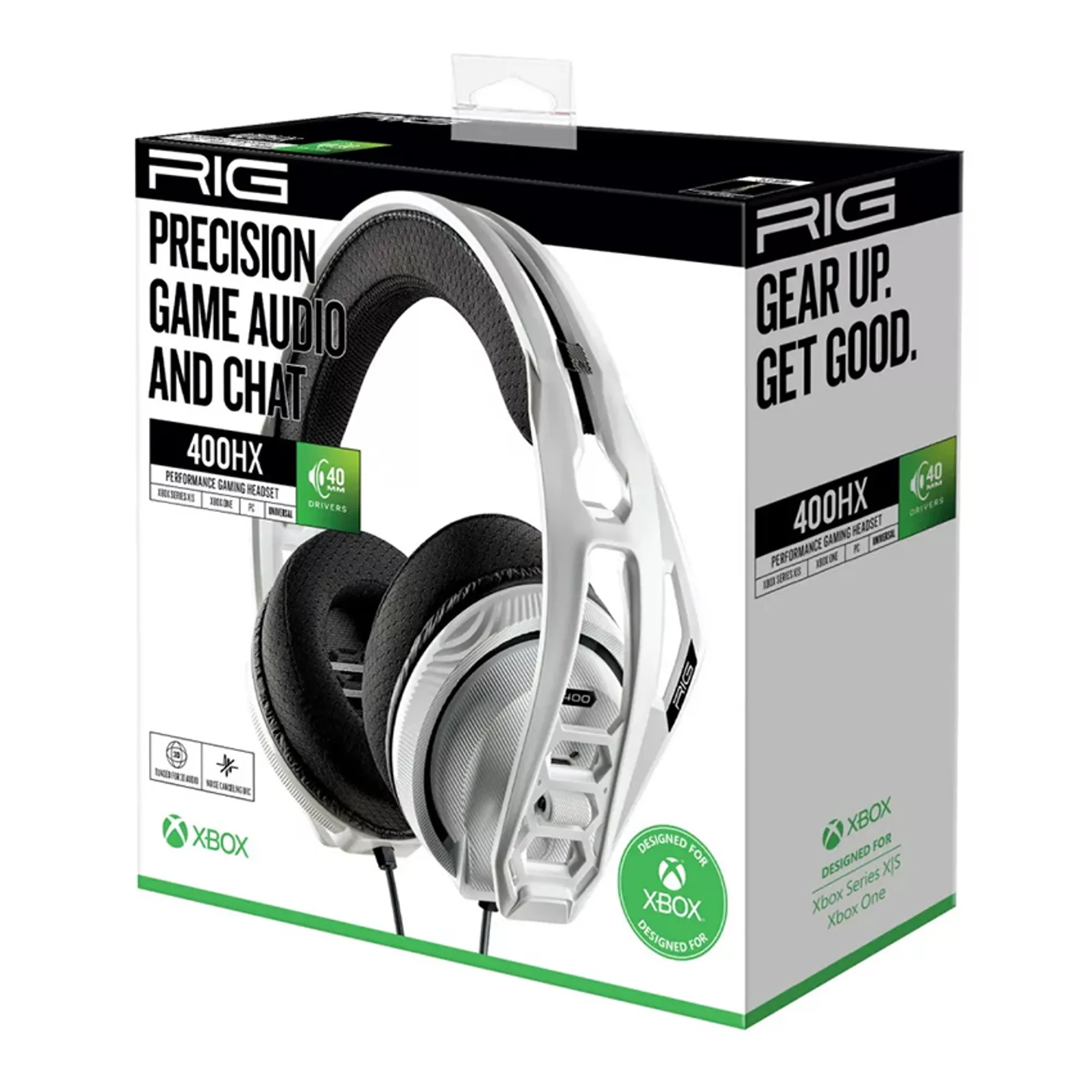 RIG 400Hx White Headset (PC/XBOX)